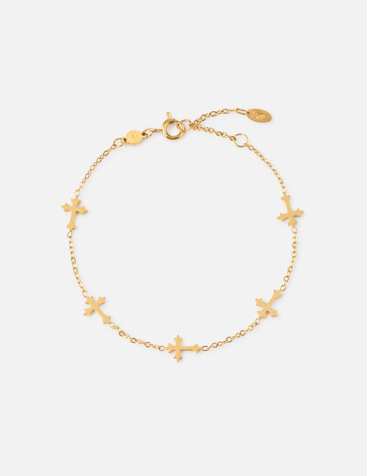 Cross Link Bracelet by Elevated Faith