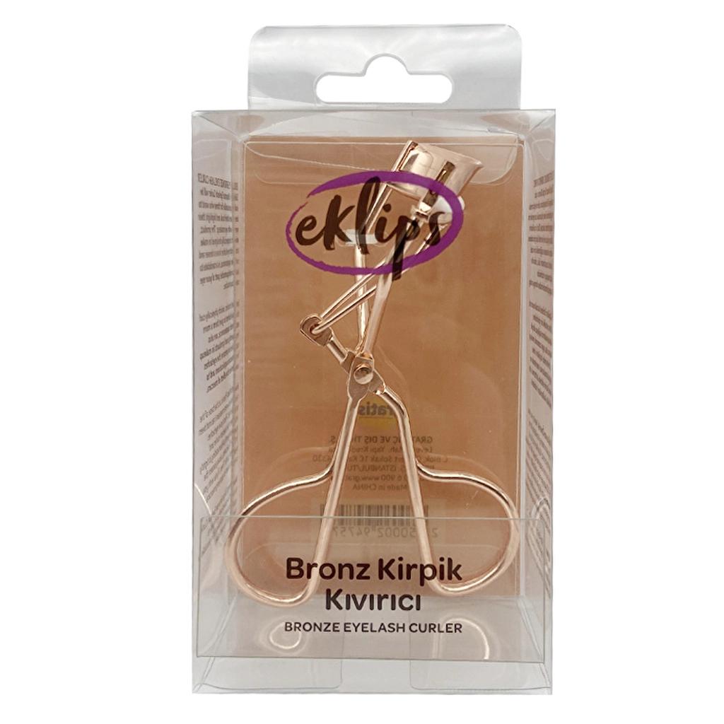 Eklips Bronze Eyelash Curler for Perfect Lash Lift by Beauty Care Bag
