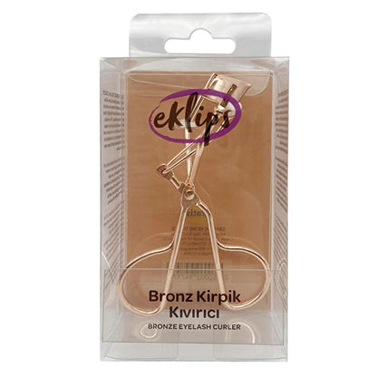 Eklips Bronze Eyelash Curler for Perfect Lash Lift by Beauty Care Bag