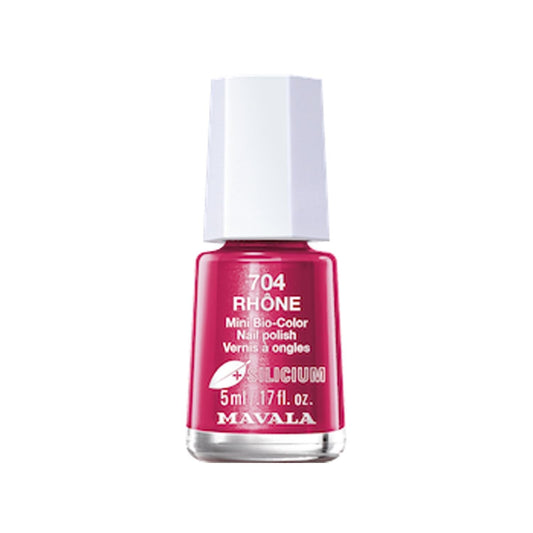 Mavala Mini Bio-Color Nail Polish Silicium Rhone 5 ml by Beauty Care Bag