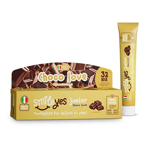 Smile Yes Chocolate Children's Toothpaste: Natural, Fluoride & SLS-Free, Gentle Dental Care for Ages 6+, Makes Brushing Fun. by Beauty Care Bag