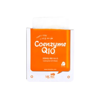MjCare Coenzyme Q10 Face Mask - Age-Defying Skincare with Hyaluronic Acid, Hydrating & Single-Use by Beauty Care Bag