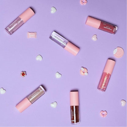 SODA Glitter Lip Gloss - Long Lasting Shiny Lip Care for Women - Diamond Sugar by Beauty Care Bag
