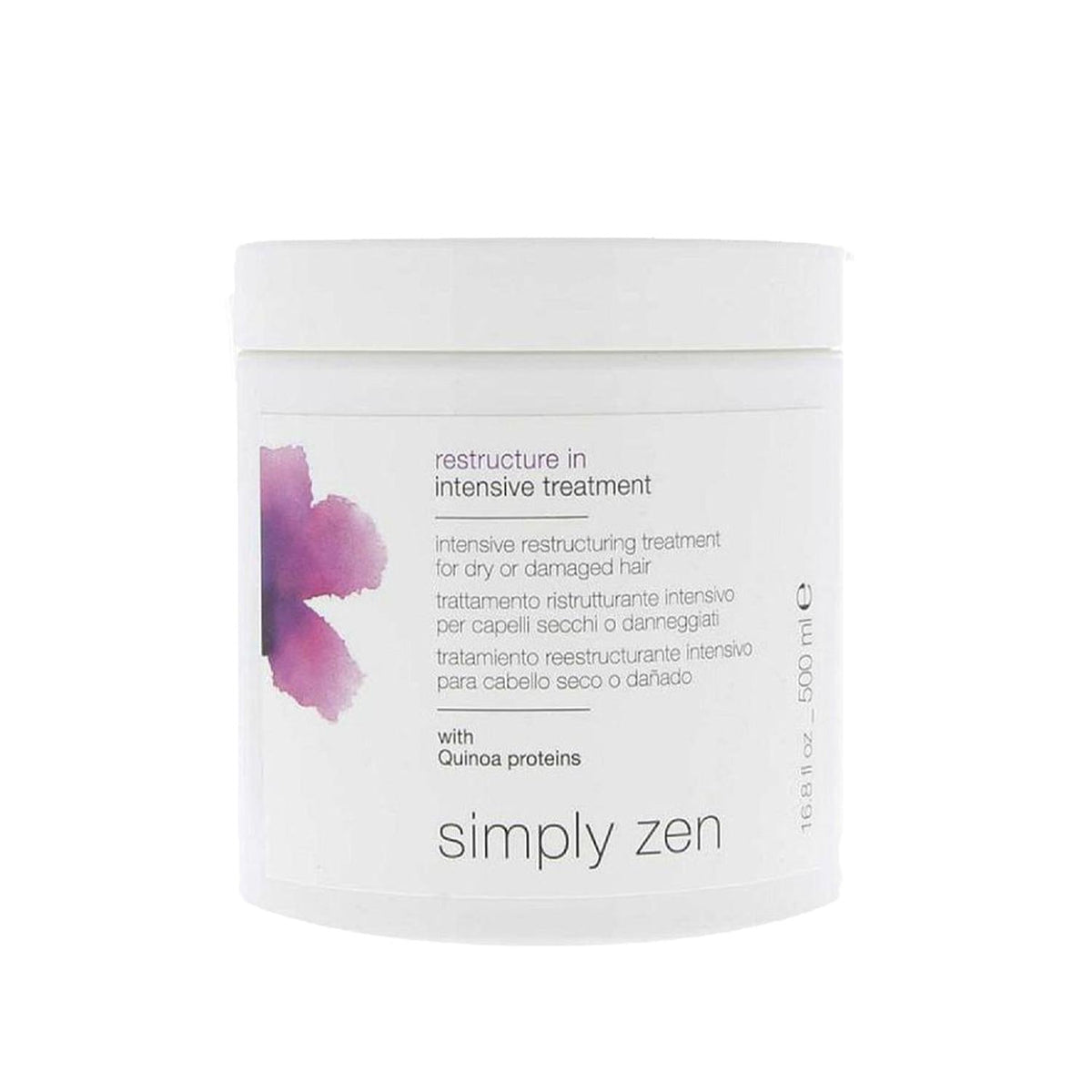 Simply Zen Restructure In Intensive Treatment Mask 500 ml by Beauty Care Bag