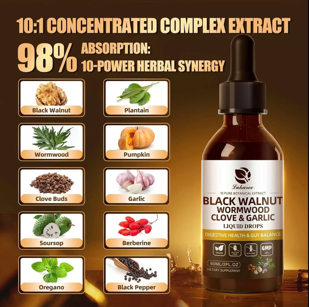 PureDigest Herbal Cleanse Drops by V.I.P Digital Presence