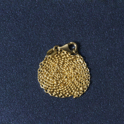 14k yellow gold 1.5mm round cable chain, lobster clasp, Avera Group, view 6