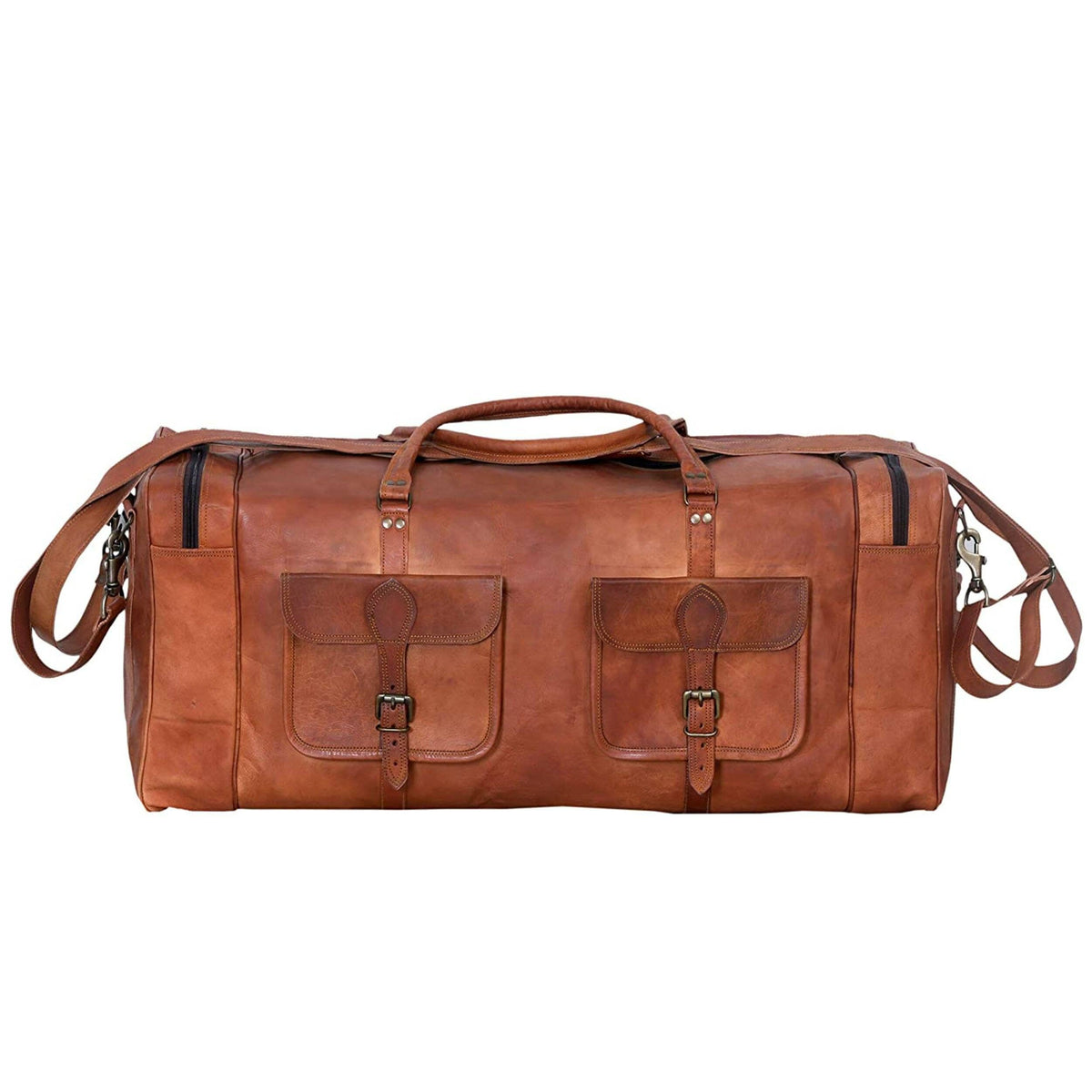 The Oversized Men's King by Classy Leather Bags