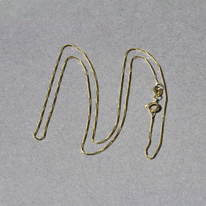 10k Yellow Gold Classic Box Chain (0.60 mm), Avera Group, view 6