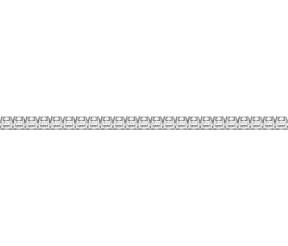 Lab Grown Round Diamond Tennis Bracelet in 14k White Gold (2 cctw F/G VS2/SI1) by Avera Group