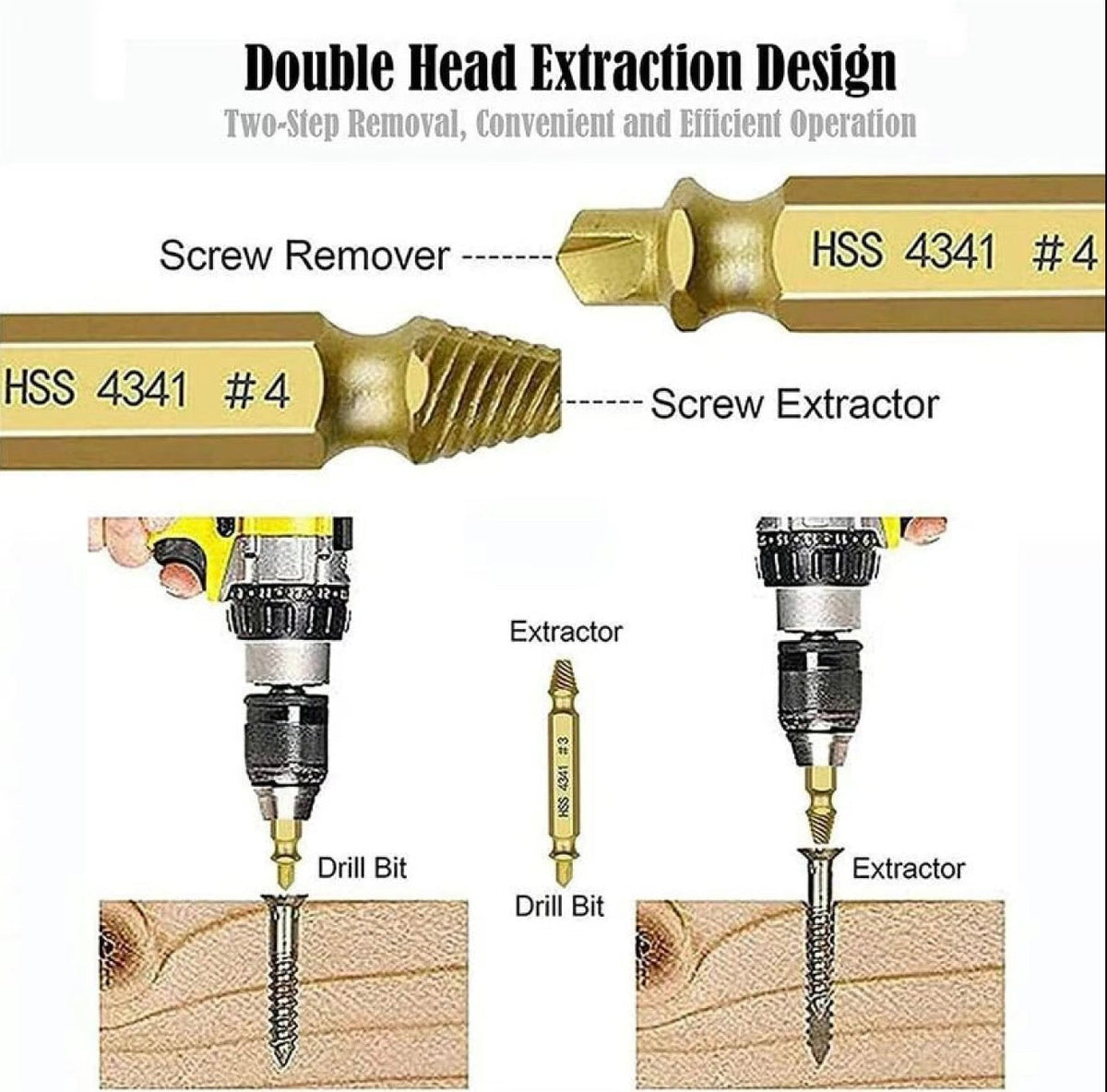 GripOut Screw Extractor Set by V.I.P Digital Presence