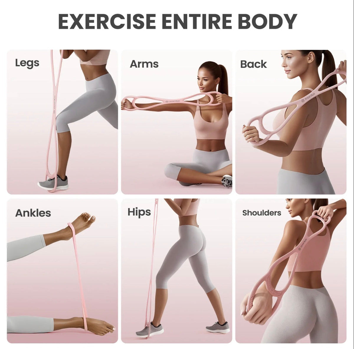 FlexTone Resistance Bands by V.I.P Digital Presence