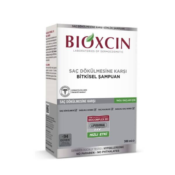 Bioxcin Anti-Hair Loss Shampoo for Oily Hair - Strengthens Hair Follicles, Prevents Hair Loss by Beauty Care Bag
