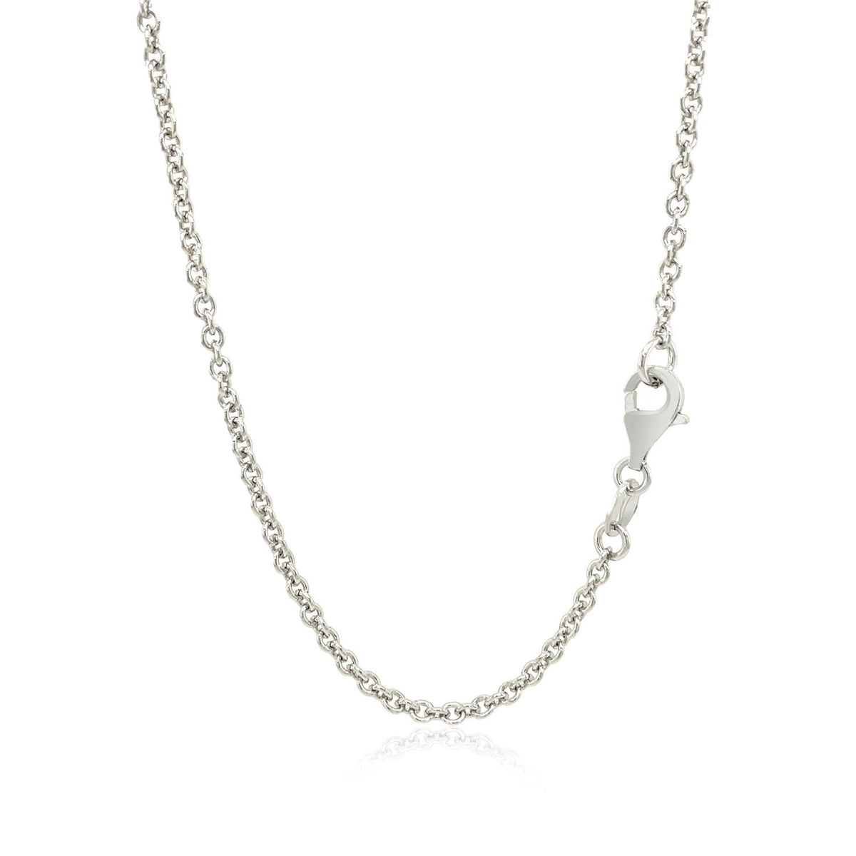 Sterling Silver Infinity Symbol Necklace by Avera Group