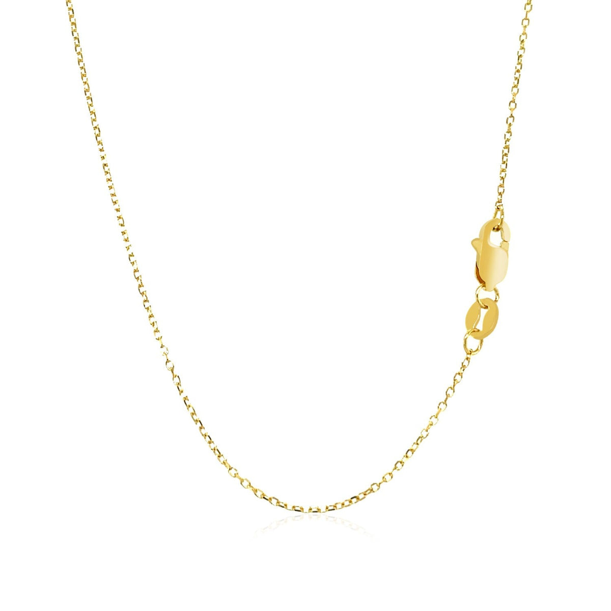 Feather Pendant in 10k Yellow Gold by Avera Group