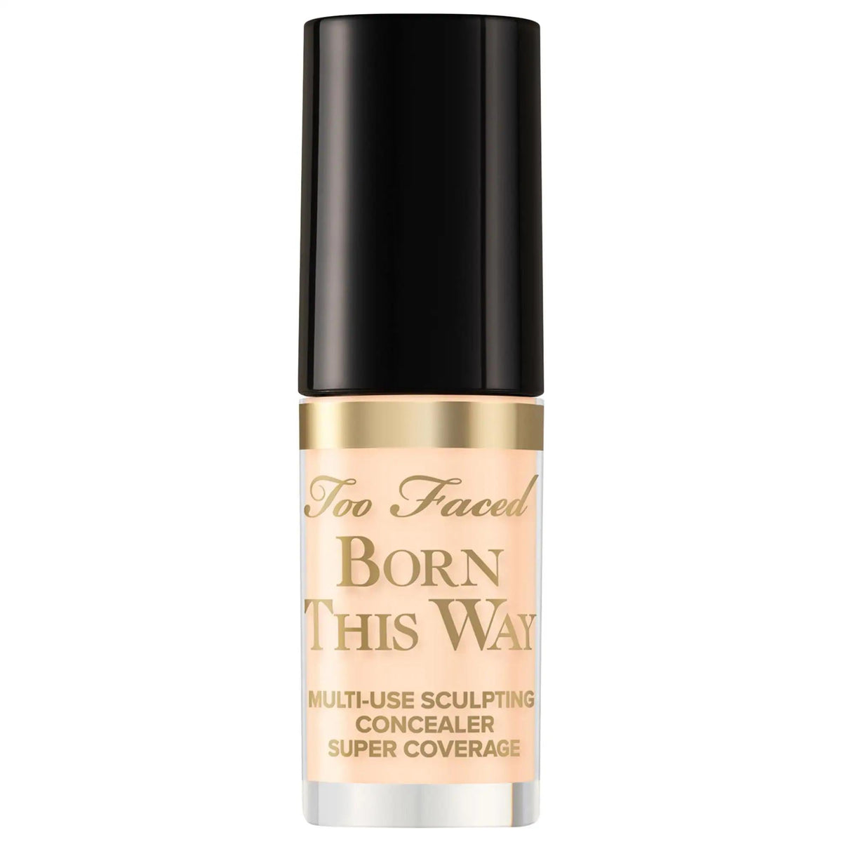 Born This Way Super Coverage Concealer: Hydrating, Full Coverage, Vegan & Cruelty-Free - Natural Finish, Multi-Use Concealer by Beauty Care Bag