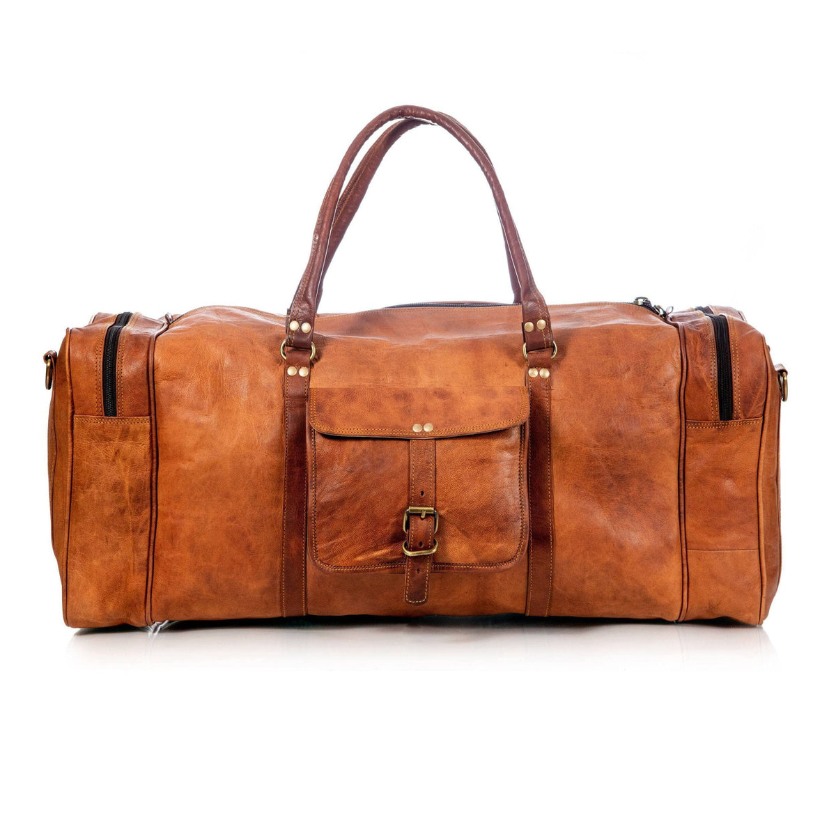 The Fletcher Duffel by Classy Leather Bags