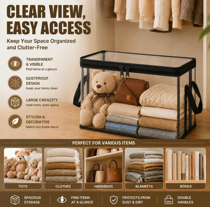 PlushNest Storage Box by V.I.P Digital Presence