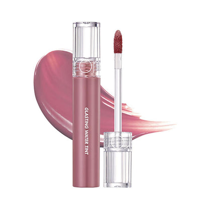 rom&nd Glasting Water Tint: Achieve Glossy, Hydrated Lips with Non-Sticky Mauve Lip Gloss - Long Lasting Color & High Shine by Beauty Care Bag