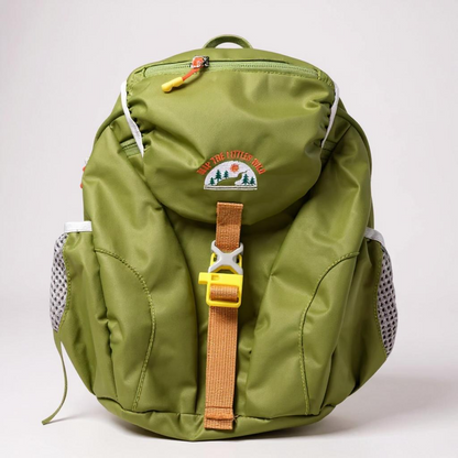 Kid’s (Ages 2 to 7) green Hiking Pack - Water Bladder Compatible Backpack for Young Hikers by Keep the Littles Wild