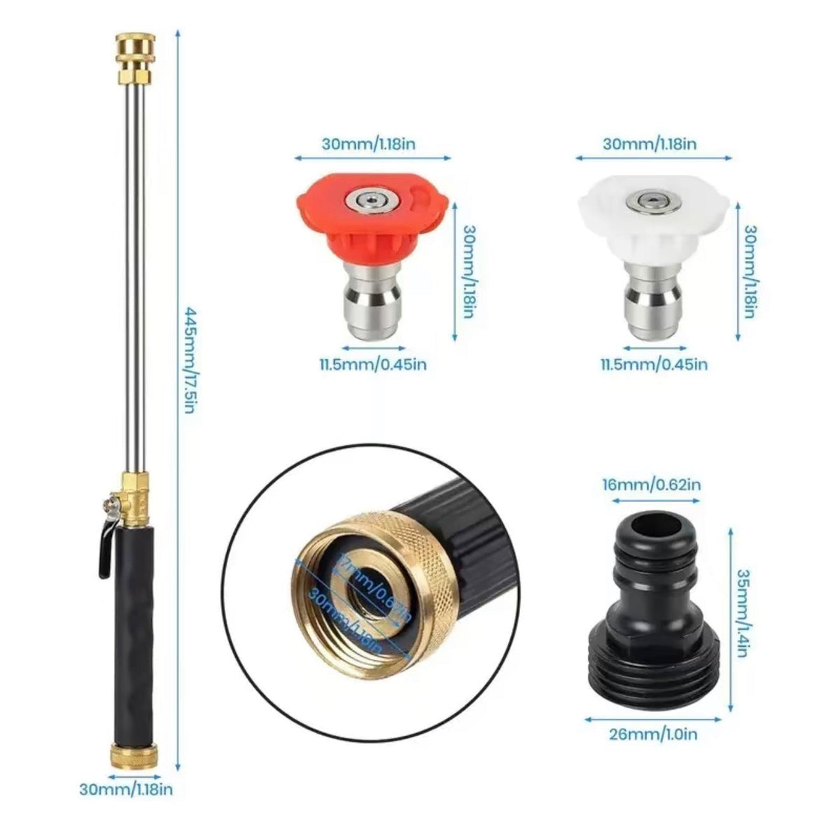 AquaForce Jet Nozzle Sprayer by V.I.P Digital Presence