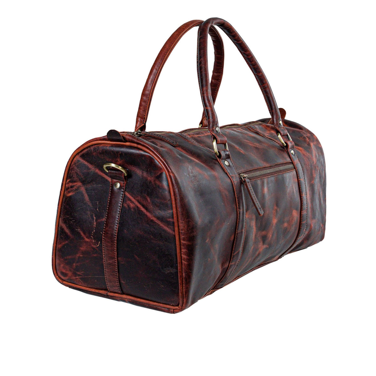 The Brooks Carry-On Duffle by Classy Leather Bags