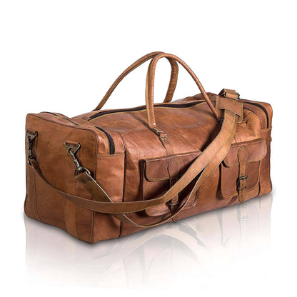 The Oversized Men's King by Classy Leather Bags