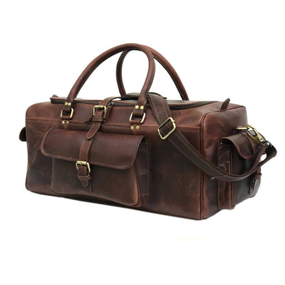 The Richardson Duffle by Classy Leather Bags