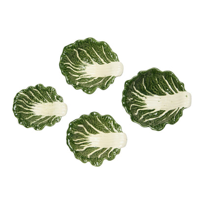 Green Cabbage Nesting Bowls | Set of 4 by Rust & Cinder