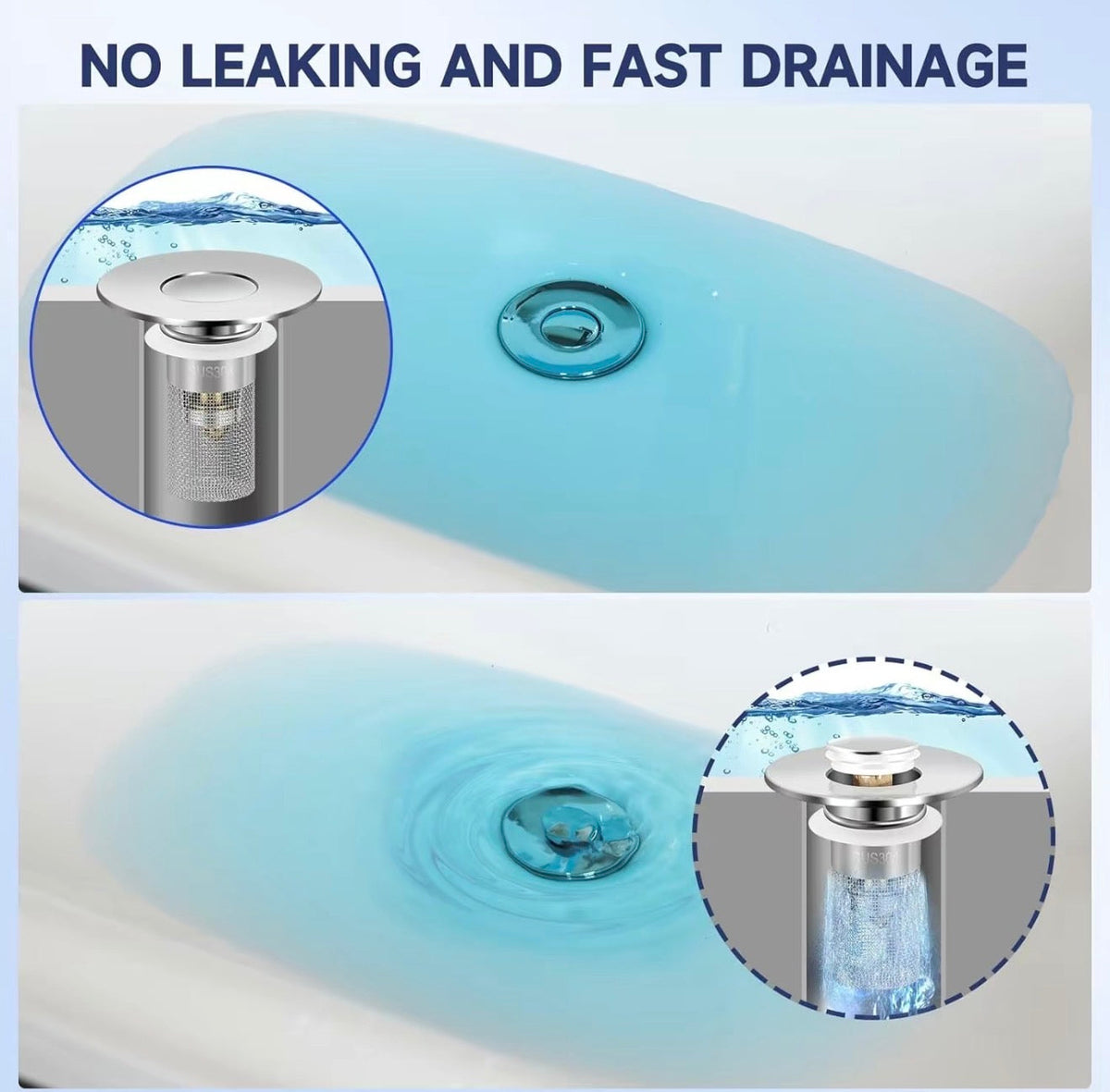 DrainGuard Sink Stopper by V.I.P Digital Presence