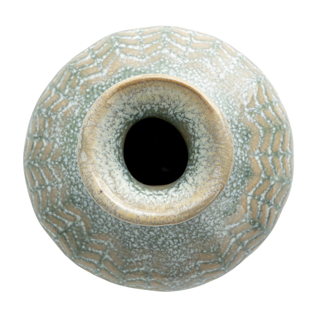 Reactive Glaze Ceramic Bud Vase by Rust & Cinder
