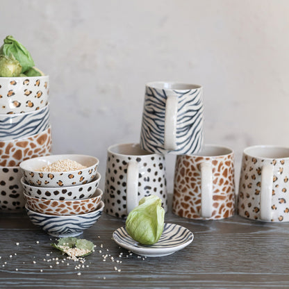 Animal Print Ceramic Coffee Mug | 4 Patterns by Rust & Cinder