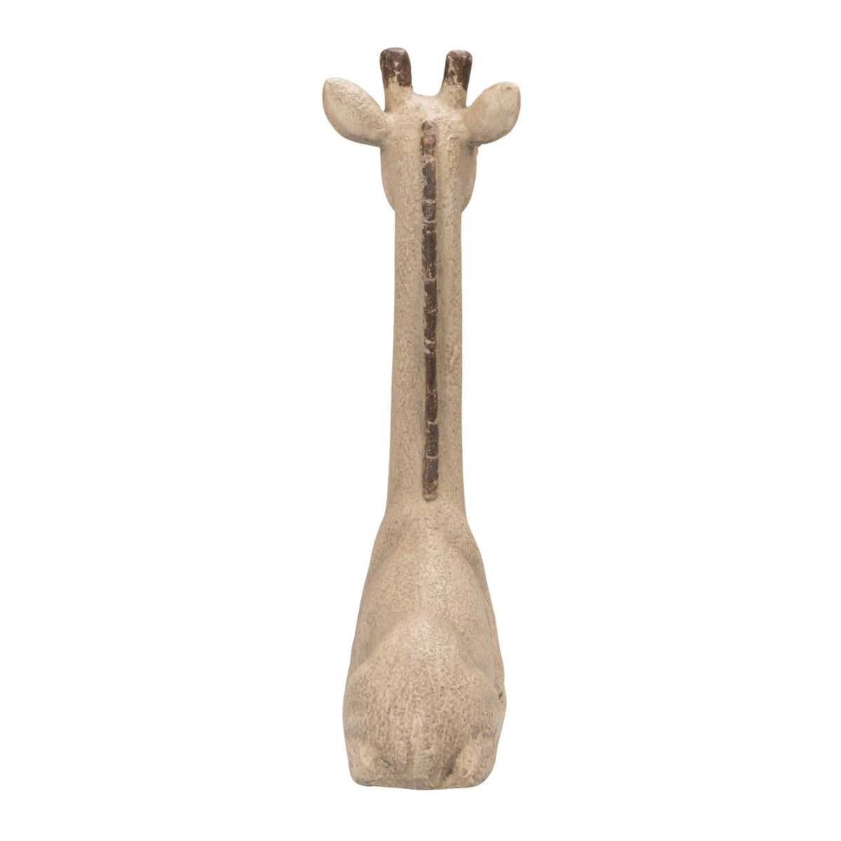 Distressed Giraffe Calf Sculpture by Rust & Cinder