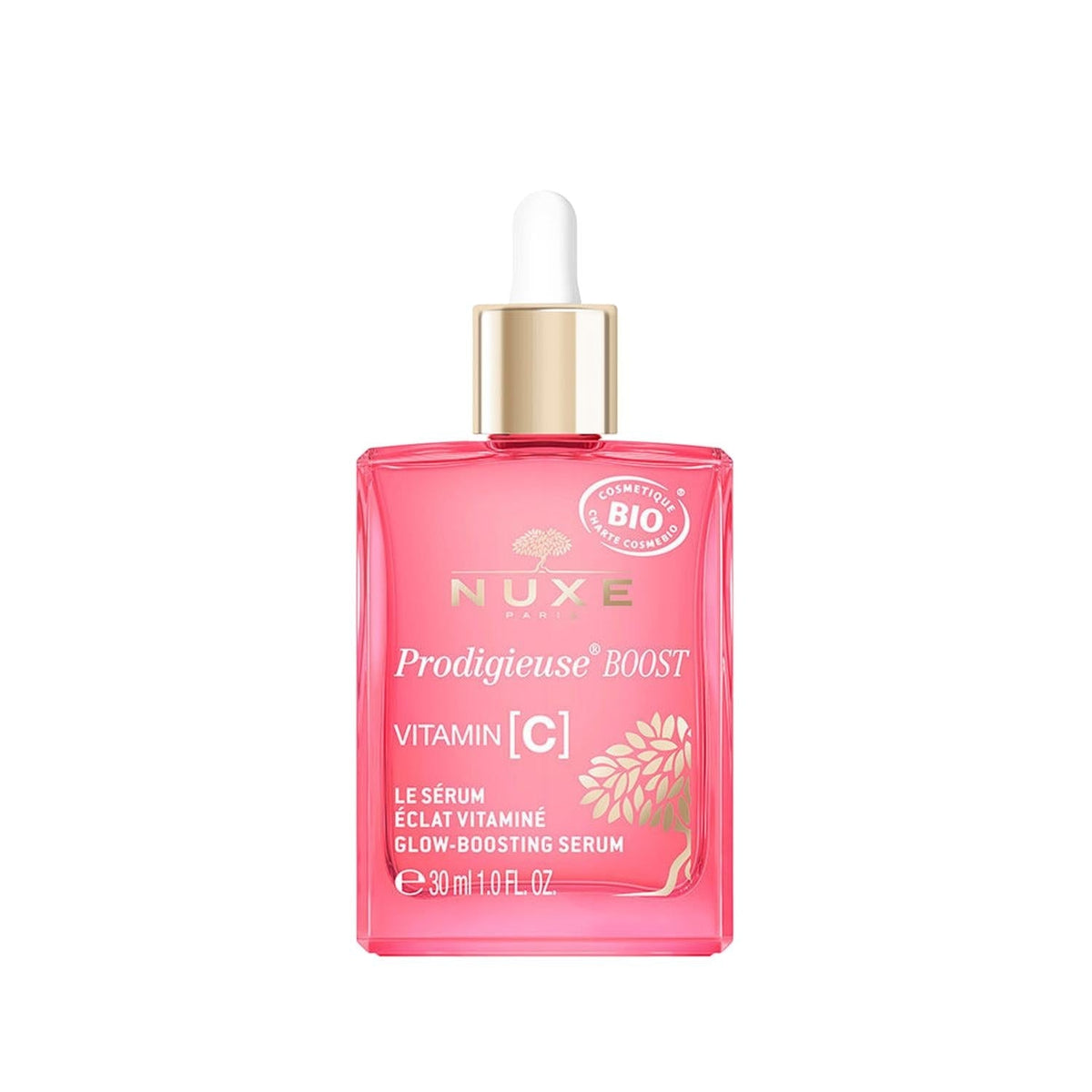 Nuxe Prodigieuse Boost: Vitamin C Glow Boosting Serum | Vegan Facial Serum for Fine Line Reduction & Radiant Skin by Beauty Care Bag