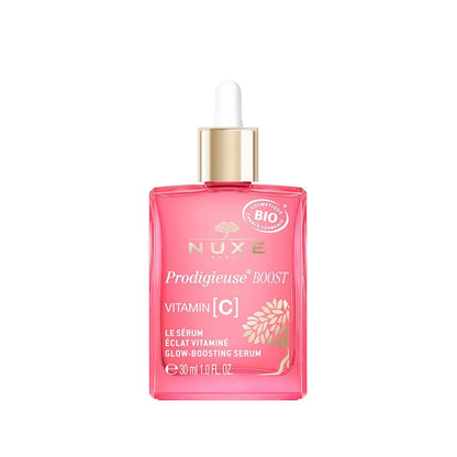 Nuxe Prodigieuse Boost: Vitamin C Glow Boosting Serum | Vegan Facial Serum for Fine Line Reduction & Radiant Skin by Beauty Care Bag