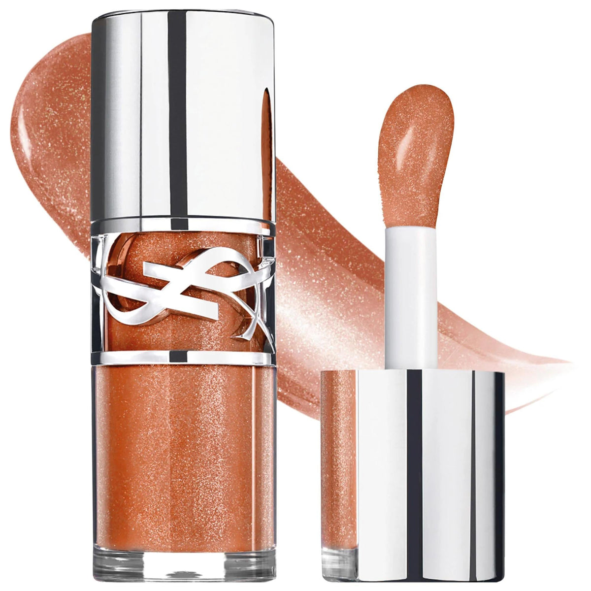 YSL Loveshine Plumping Lip Oil Gloss: Get Hydrated, Fuller Lips with Hyaluronic Acid - Non-Sticky, Glossy Shine by Beauty Care Bag