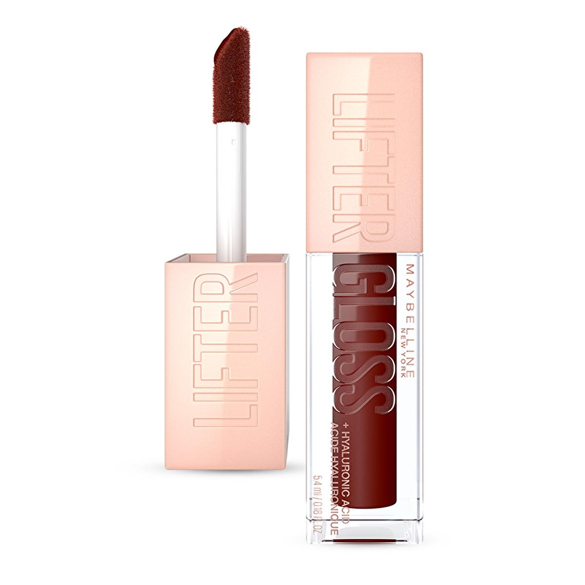 Maybelline Lifter Gloss: Honey’d Nude Lip Gloss with Hyaluronic Acid for Hydrated, Fuller-Looking Lips - High Shine, Non-Sticky Formula by Beauty Care Bag
