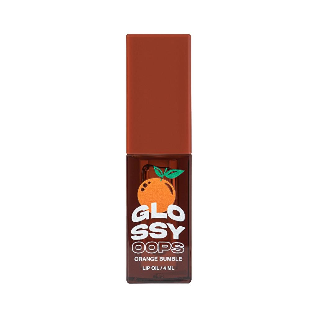 Beauty Bomb Lip Oil Glossy Oops 02 Orange Bumble 4ml by Beauty Care Bag