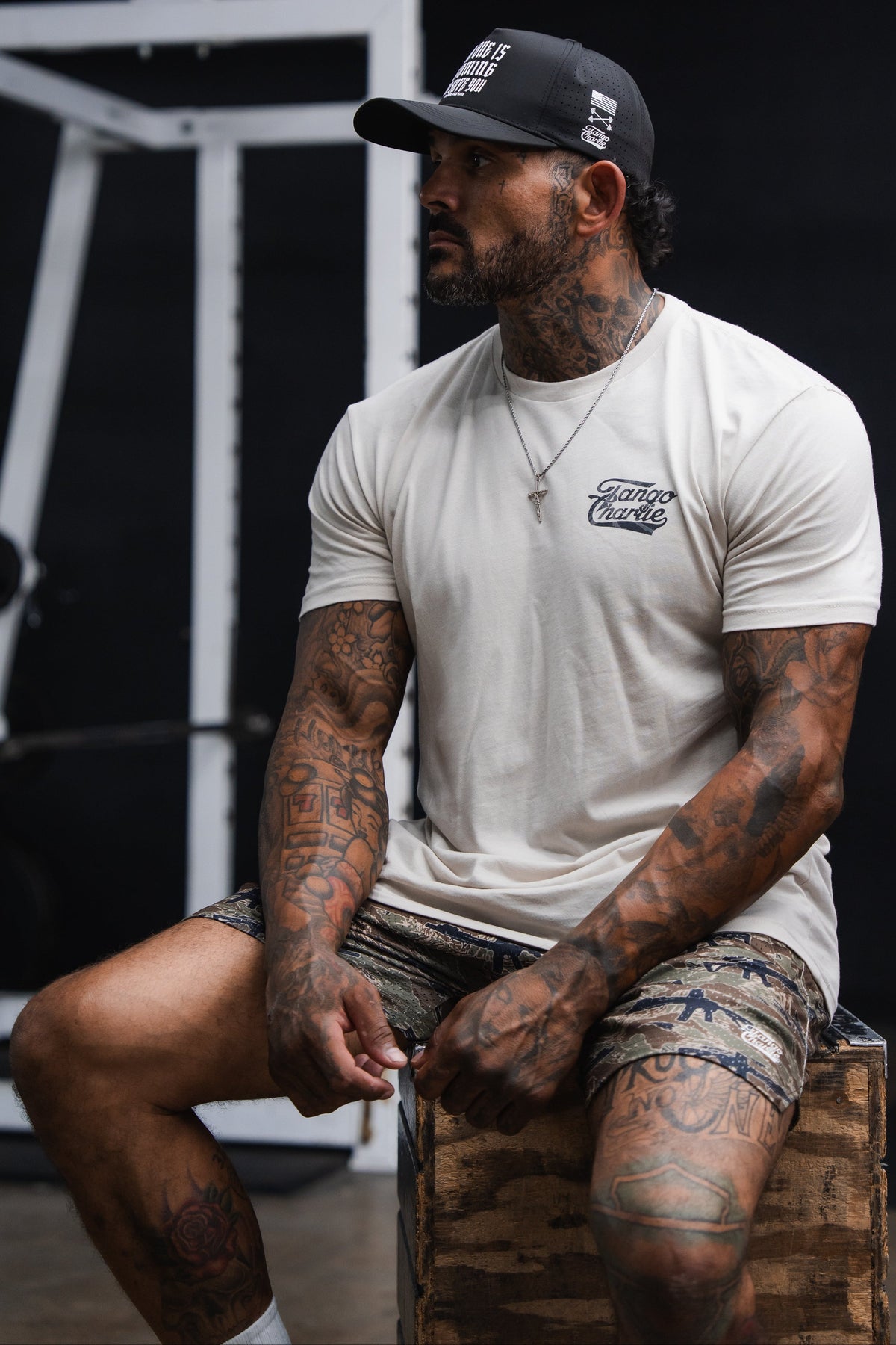 Lift Heavy. Trust God. - Tee by Tango Charlie Apparel