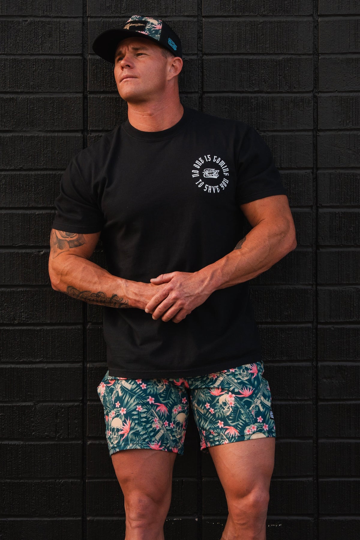 Men's Performance Training Shorts | 5.5"- Aloha AR by Tango Charlie Apparel