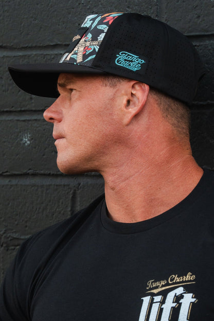 Tactical Tropics Hydro - Snapback Hat by Tango Charlie Apparel