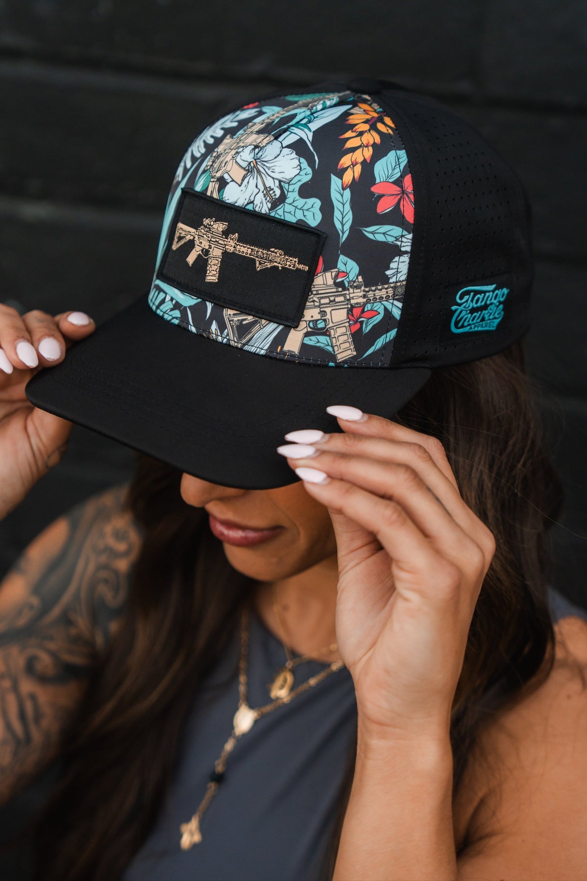 Tactical Tropics Hydro - Snapback Hat by Tango Charlie Apparel