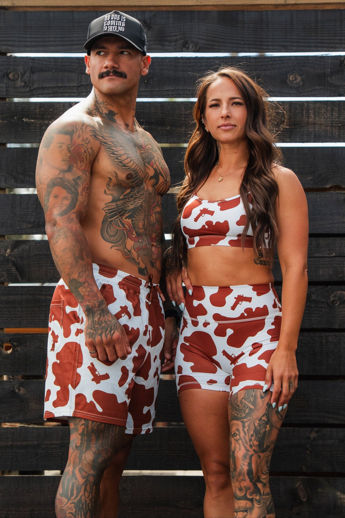 Y-Back Sports Bra | Moo Moo Pew by Tango Charlie Apparel