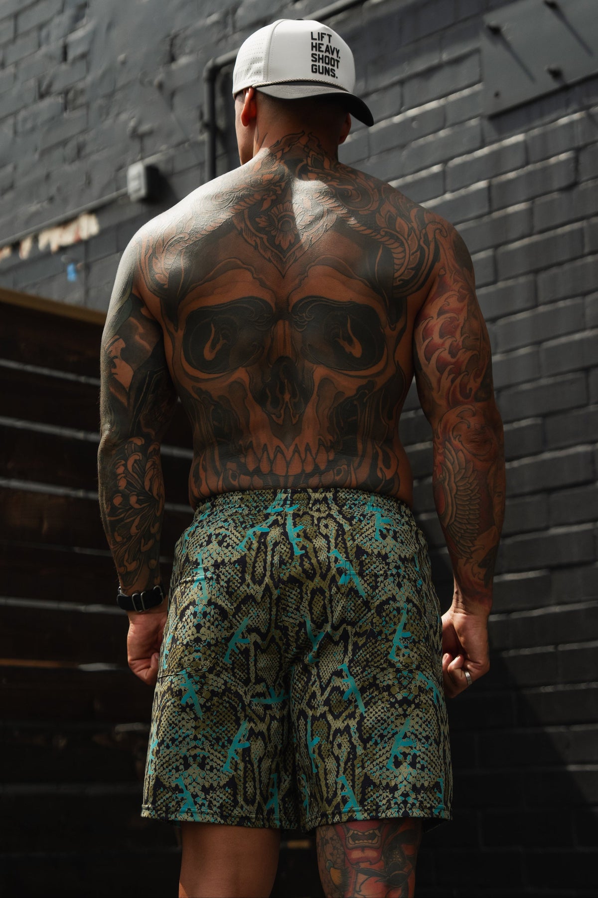 Men's Performance Training Shorts | 5.5"- Lethal Venom by Tango Charlie Apparel