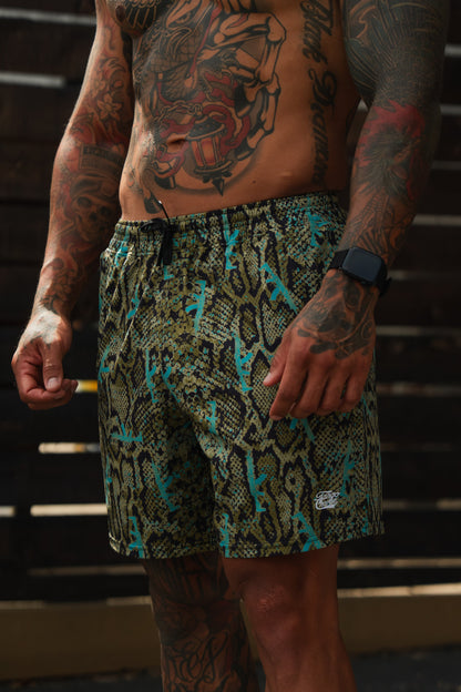Men's Performance Training Shorts | 5.5"- Lethal Venom by Tango Charlie Apparel