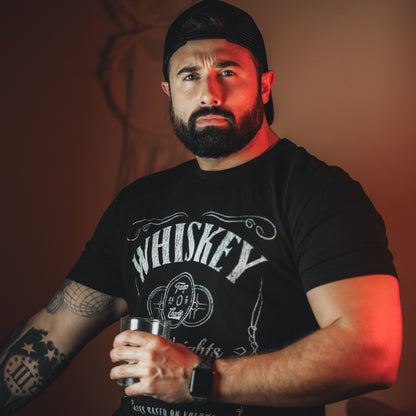 Whiskey "Feel the Burn" - tee by Tango Charlie Apparel
