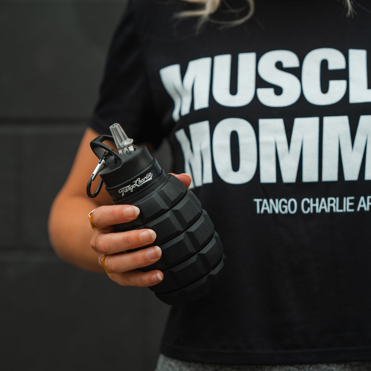 Humble + Hydrated 20oz Water Bottle by Tango Charlie Apparel