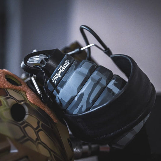 Humble + Hydrated 20oz Black Camo Water Bottle by Tango Charlie Apparel