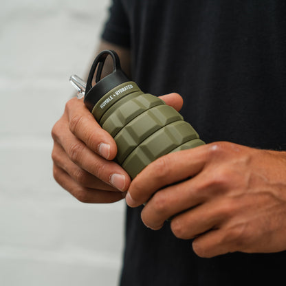 Humble + Hydrated 20oz Water Bottle by Tango Charlie Apparel