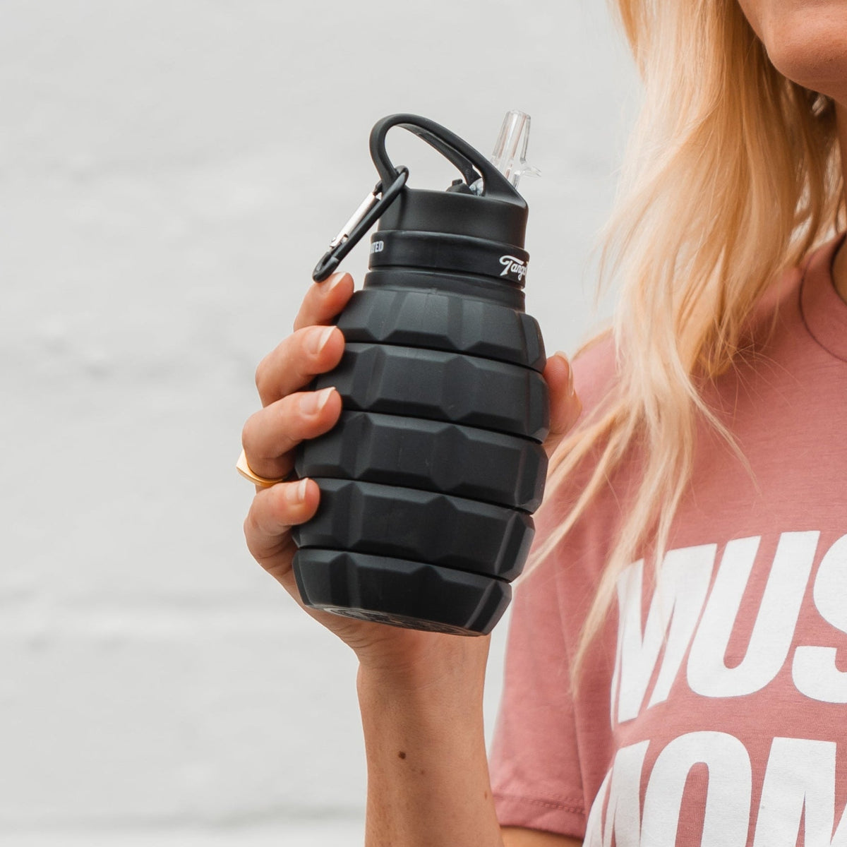 Humble + Hydrated 20oz Water Bottle by Tango Charlie Apparel