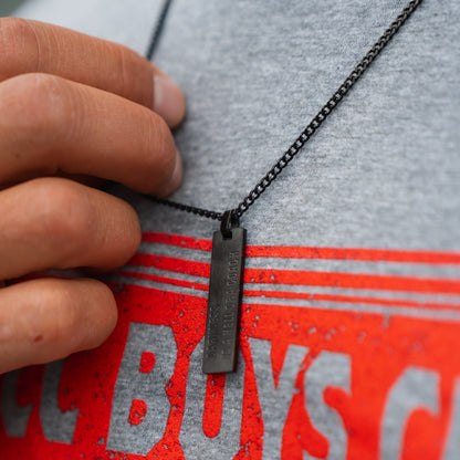 Darkness is a Hell of a Coach - Tag Necklace by Tango Charlie Apparel